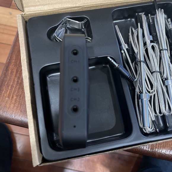 Brand New BFOUR Meat Wireless Bluetooth Digital Meat Thermometer w/ 6 Probes - Picture 4 of 8